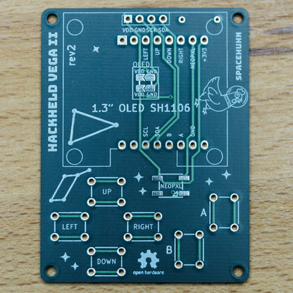 Hackheld Vega II PCB