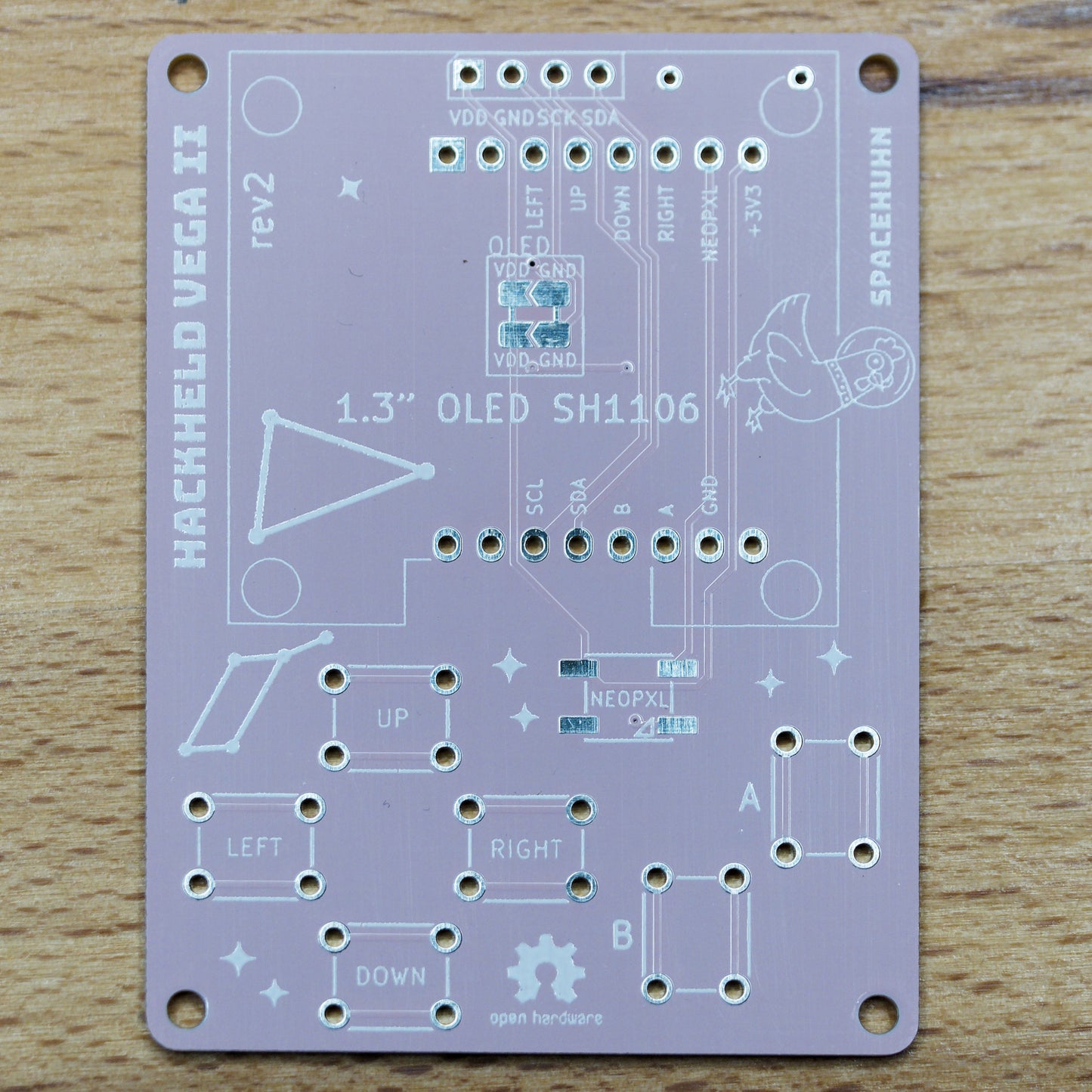 Hackheld Vega II PCB