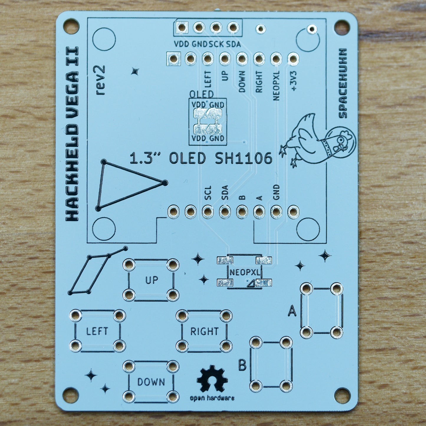 Hackheld Vega II PCB