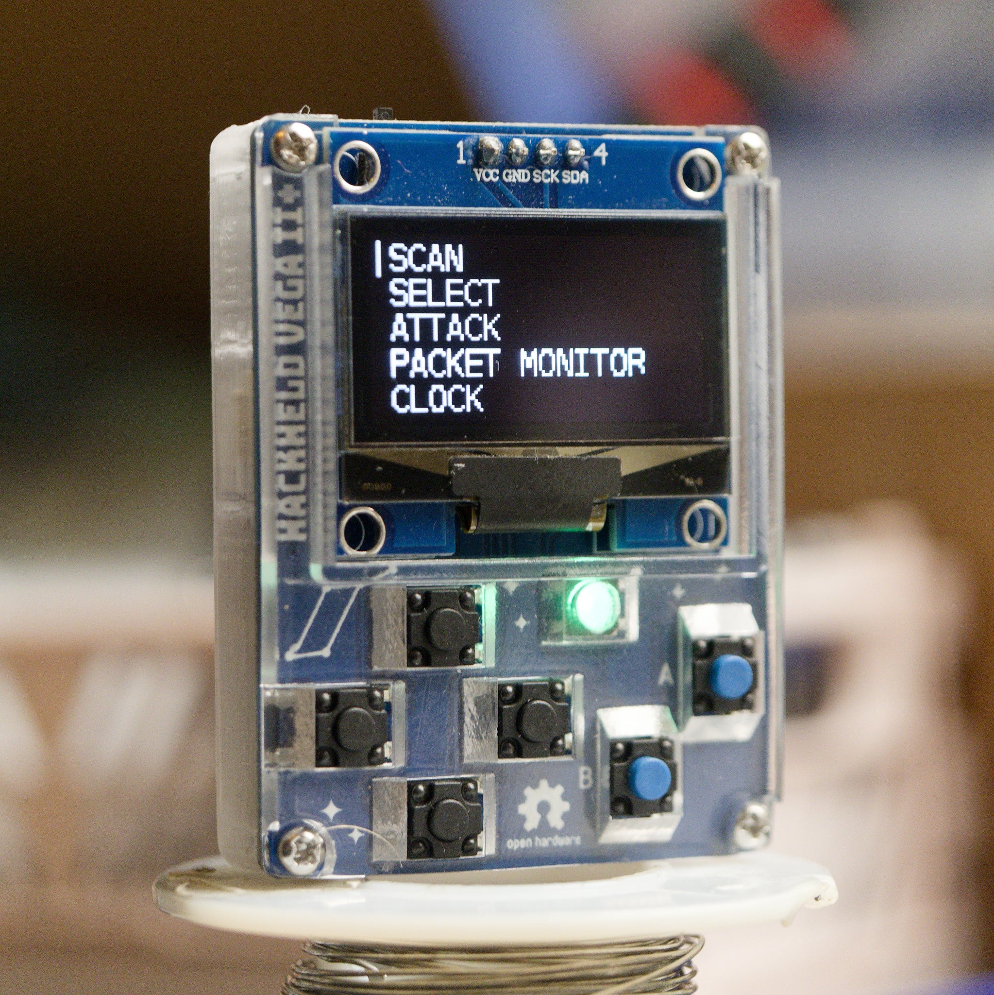 HackHeld Vega II+ (pre-assembled) – Spacehuhn